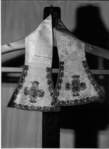 manipolo, elemento d'insieme - manifattura ligure (metà sec. XVIII)