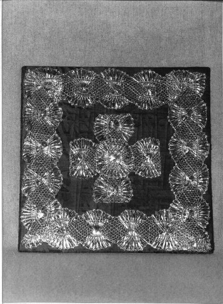 borsa, elemento d'insieme - manifattura ligure (secc. XIX/ XX)