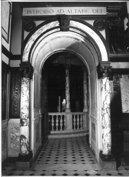 decorazione plastico-architettonica, complesso decorativo - bottega ligure (secc. XIX/ XX)