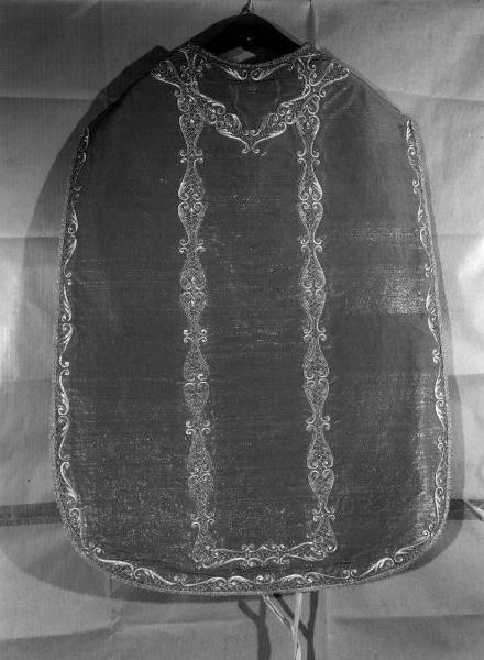 motivi decorativi vegetali (pianeta, elemento d'insieme) - manifattura genovese (sec. XIX)