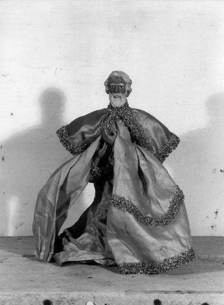 RE MAGIO (STATUETTA DA PRESEPIO) - PRODUZIONE GENOVESE (SEC. XVIII)