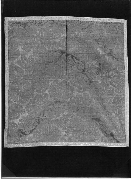 velo di calice, elemento d'insieme - manifattura ligure (ultimo quarto sec. XVII)