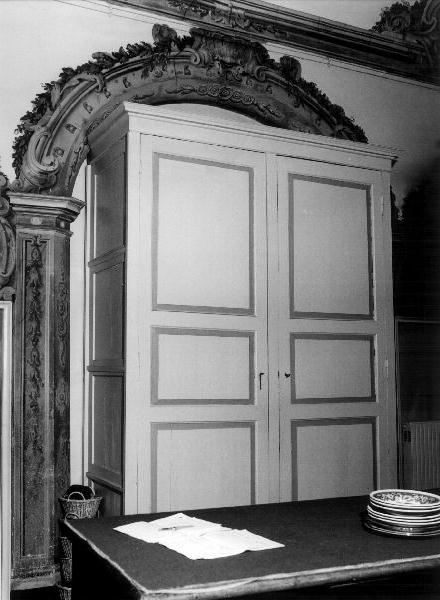 MOTIVI DECORATIVI VEGETALI/ MOTIVI DECORATIVI A VOLUTE (decorazione pittorica, elemento d'insieme) - ambito ligure (seconda metà sec. XVIII)