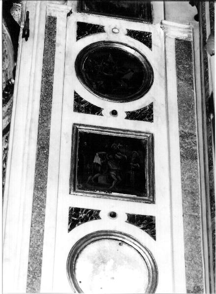 incoronazione di spine (dipinto, elemento d'insieme) - ambito ligure (secc. XVII/ XVIII)