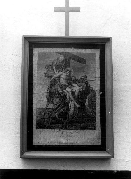 STAZIONI DELLA VIA CRUCIS (stampa) - ambito parigino (sec. XIX)