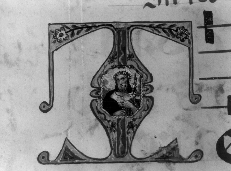 SAN GIUSEPPE/ LETTERA "T" (MINIATURA) - PRODUZIONE ITALIANA (prima metà SEC. XIX)