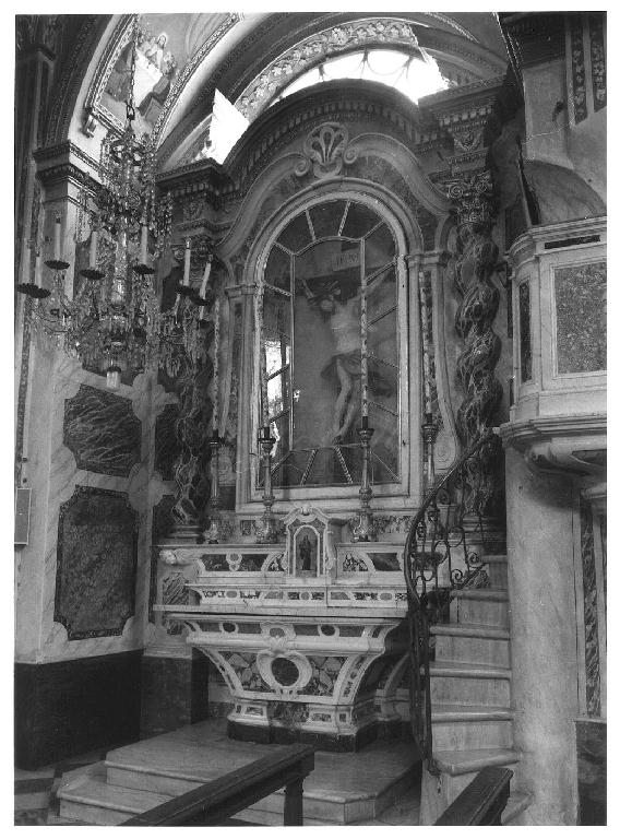 altare, insieme - PRODUZIONE LIGURE (seconda metà sec. XVIII)