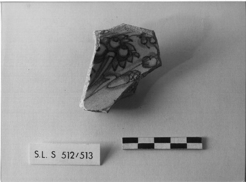 PIATTO, frammento (SEC. XVI)