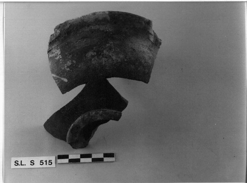 SCODELLA/ DUE FRAMMENTI COMBACIANTI/ UNITI - MANNONI 84 FORMA 7 (secc. XIV/ XV)