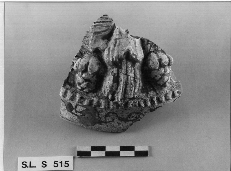 COPERCHIO DI ALBARELLO, frammento (SEC. XVI)