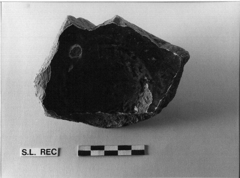 BACINO, frammento (SEC. XII/ XV)