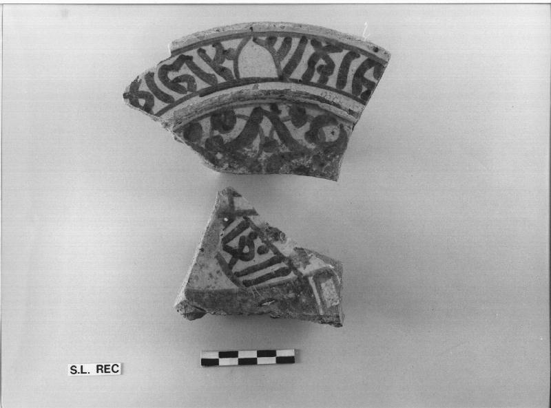 SCODELLA/ DUE FRAMMENTI PERTINENTI - MANNONI 86 (secc. XIV/ XV)