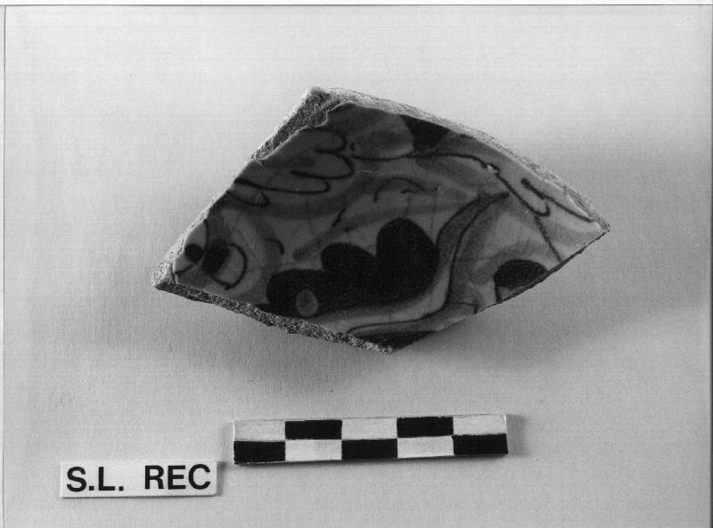 PIATTO, frammento (SEC. XVI)