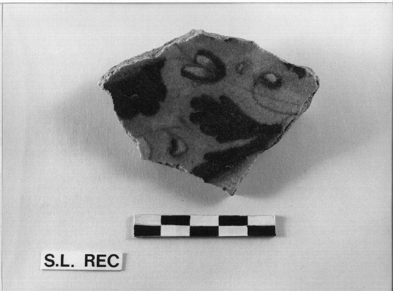 PIATTO, frammento (SEC. XVI)