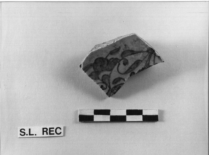 PIATTO, frammento (SEC. XVI)