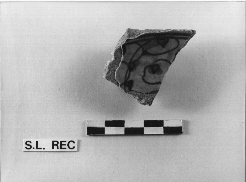 PIATTO, frammento (SEC. XVI)