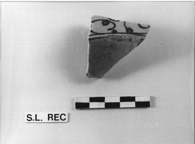 PIATTO, frammento (SEC. XVI)