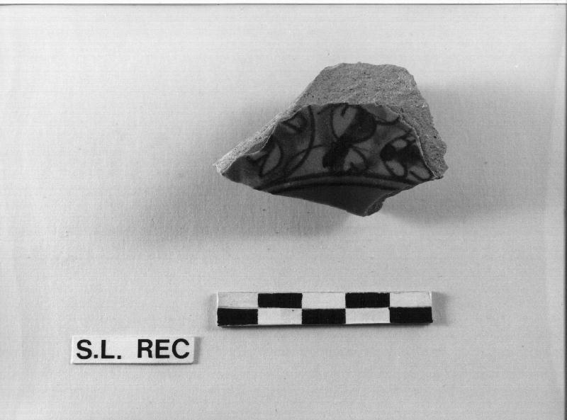 PIATTO, frammento (SEC. XVI)