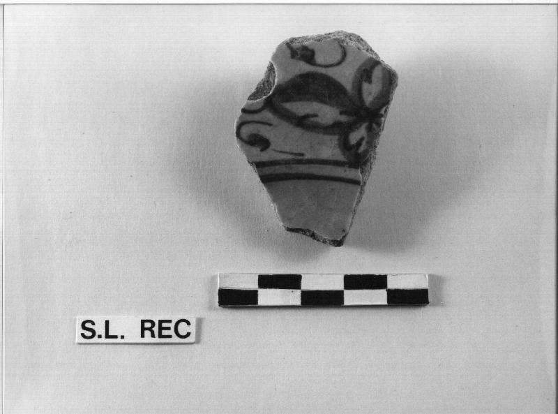 PIATTO, frammento (SEC. XVI)