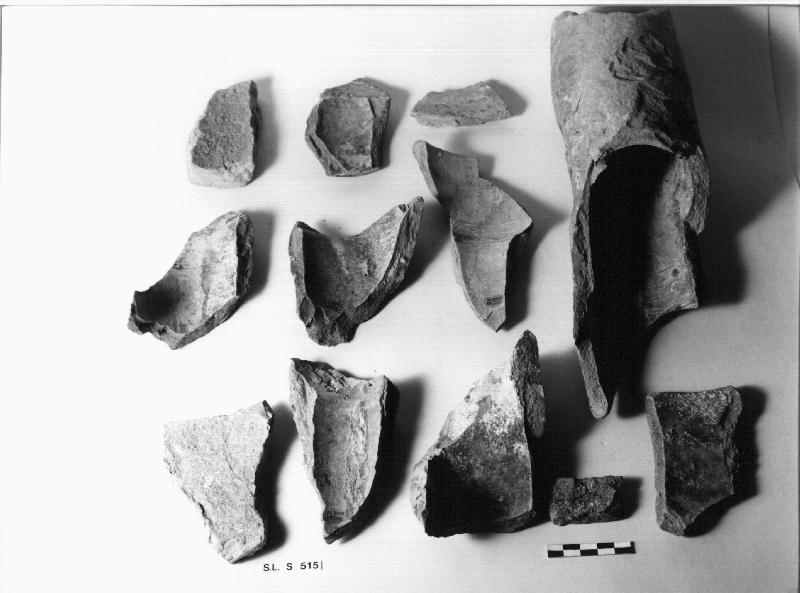 TUBATURA FITTILE/ DODICI FRAMMENTI PERTINENTI