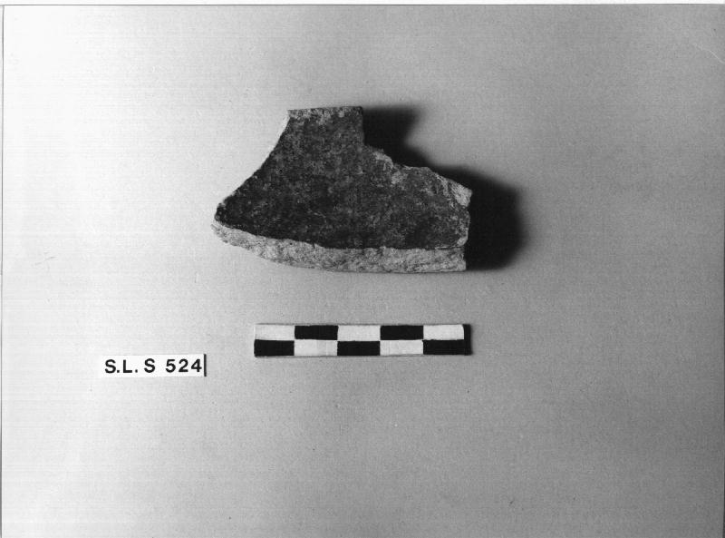 BACINO, frammento (SEC. XII/ XIV)