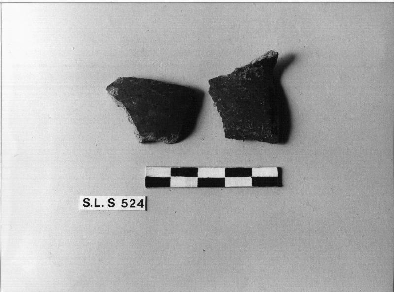 BOCCALINO/ DUE FRAMMENTI PERTINENTI (SEC. XII/ XIV)