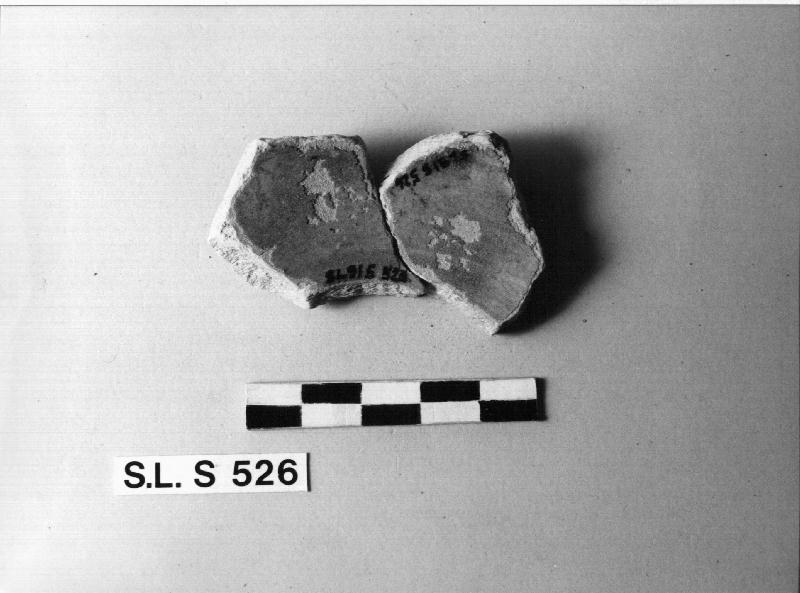 SCODELLA/ DUE FRAMMENTI COMBACIANTI (SEC. XII/ XV)