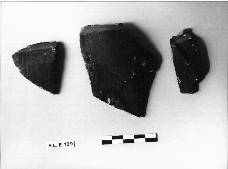 CIOTOLA/ QUATTRO FRAMMENTI DI CUI DUE COMBACIANTI (SEC. XVIII)