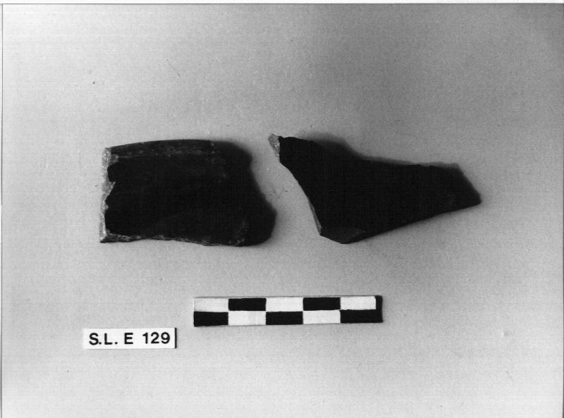 CIOTOLA/ DUE FRAMMENTI PERTINENTI (SEC. XVIII)