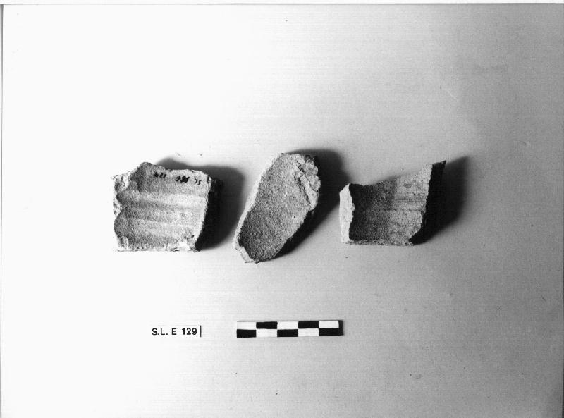 TUBI FITTILI/ TRE FRAMMENTI PERTINENTI (secc. XVII/ XVIII)