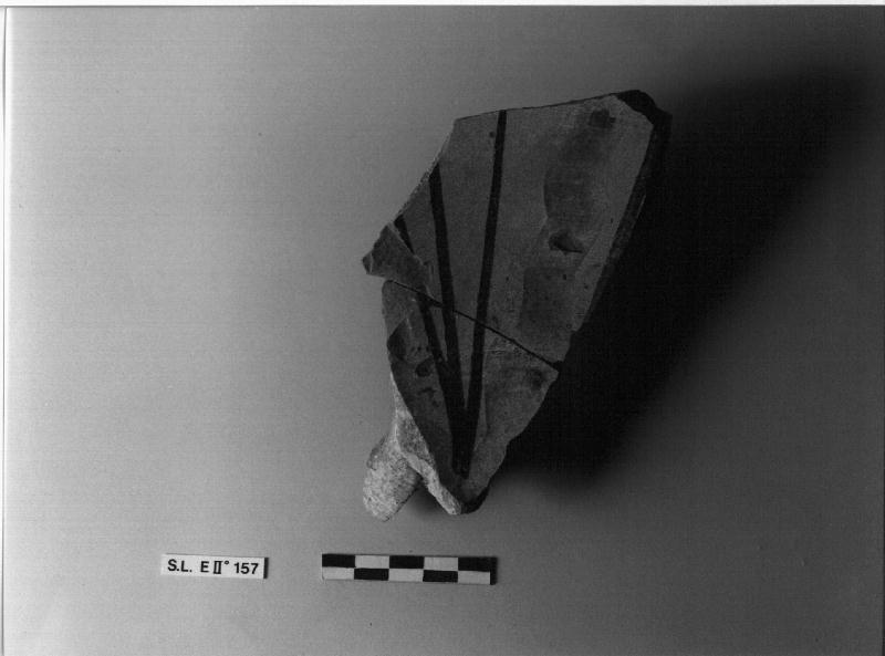 BACINO/ DUE FRAMMENTI COMBACIANTI/ UNITI - MANNONI 84 (secc. XIV/ XV)