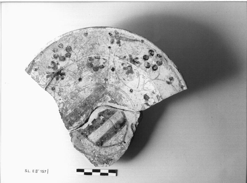 PIATTO/ DUE FRAMMENTI COMBACIANTI/ UNITI (secc. XIV/ XV)