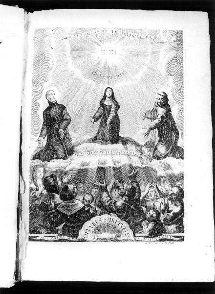 Santi (stampa) di La Dame Gabriel (sec. XVII)
