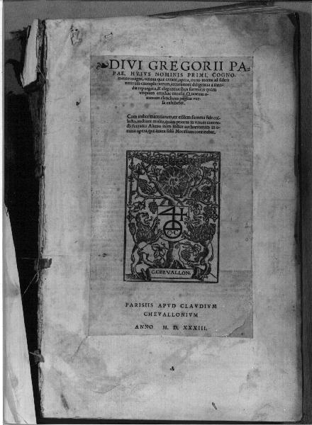 stemma (stampa) - ambito francese (sec. XVI)