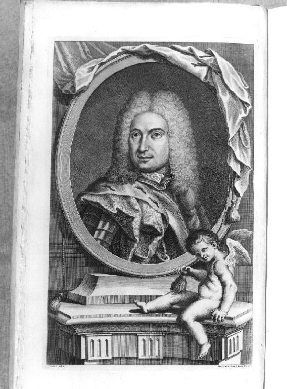 ritratto d'uomo (stampa) di Ferroni Gerolamo, Zugno Francesco (sec. XVIII)