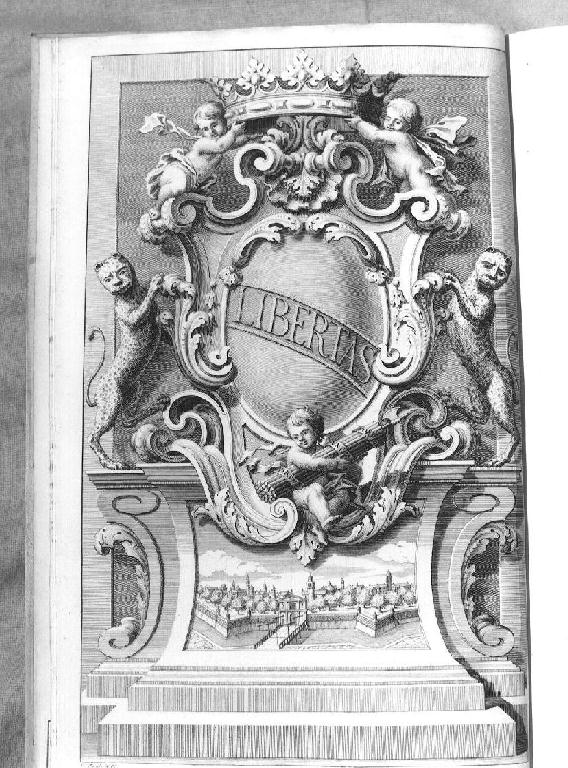 veduta di Lucca (stampa) di Zucchi Francesco (sec. XVIII)