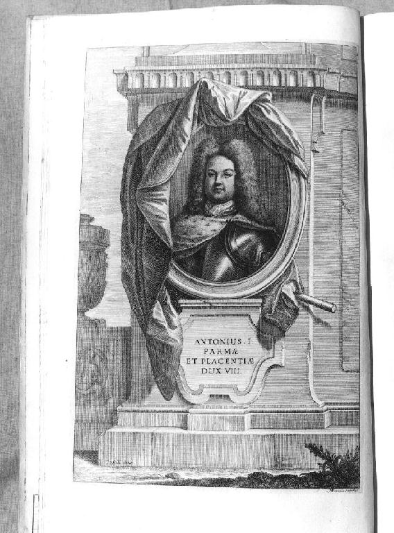 ritratto d'uomo (stampa) di Caselli, Francia Francesco Domenico Maria (sec. XVIII)