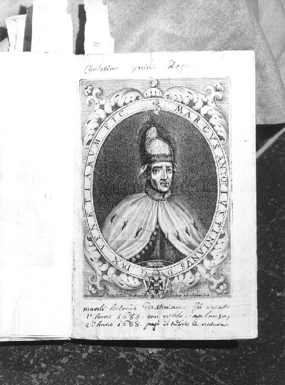 ritratto d'uomo (stampa, elemento d'insieme) di Piccini Isabella, Desbois Martial (ultimo quarto sec. XVII)