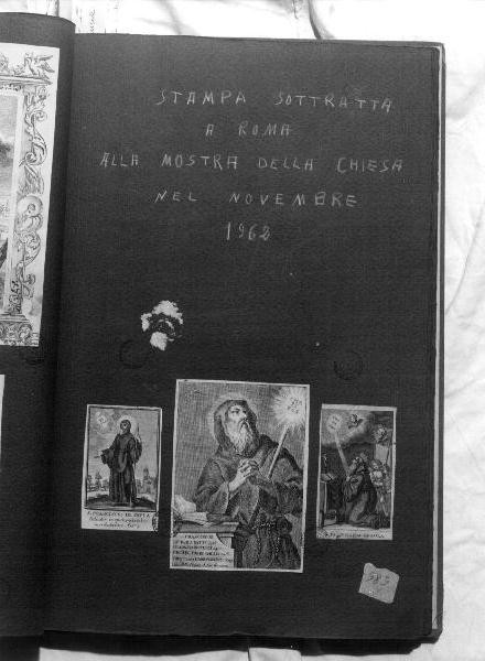 San Francesco di Paola (stampa) - PRODUZIONE VENETA (sec. XVIII)