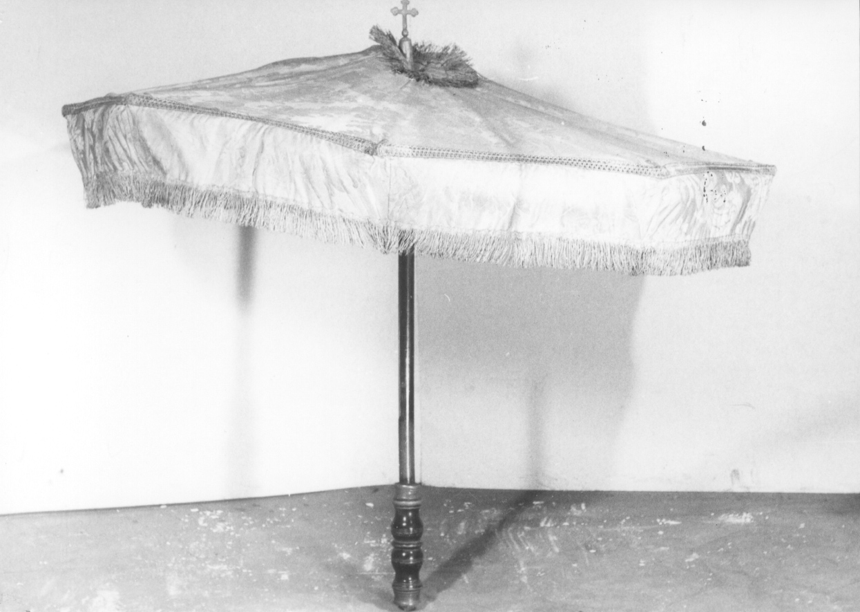 ombrellino processionale, opera isolata - manifattura piemontese (secondo quarto sec. XIX)