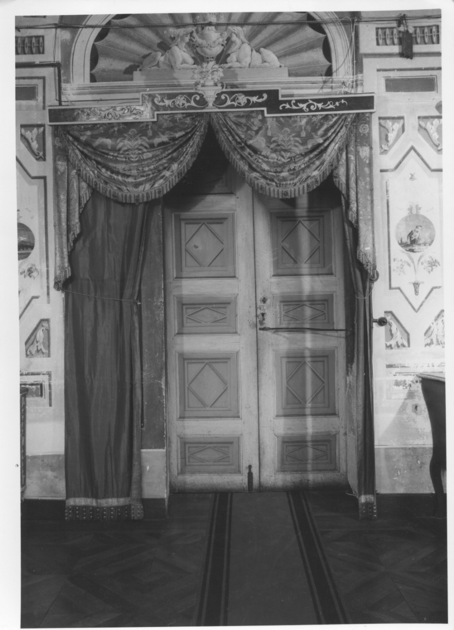 tenda, serie - manifattura lionese (sec. XIX)