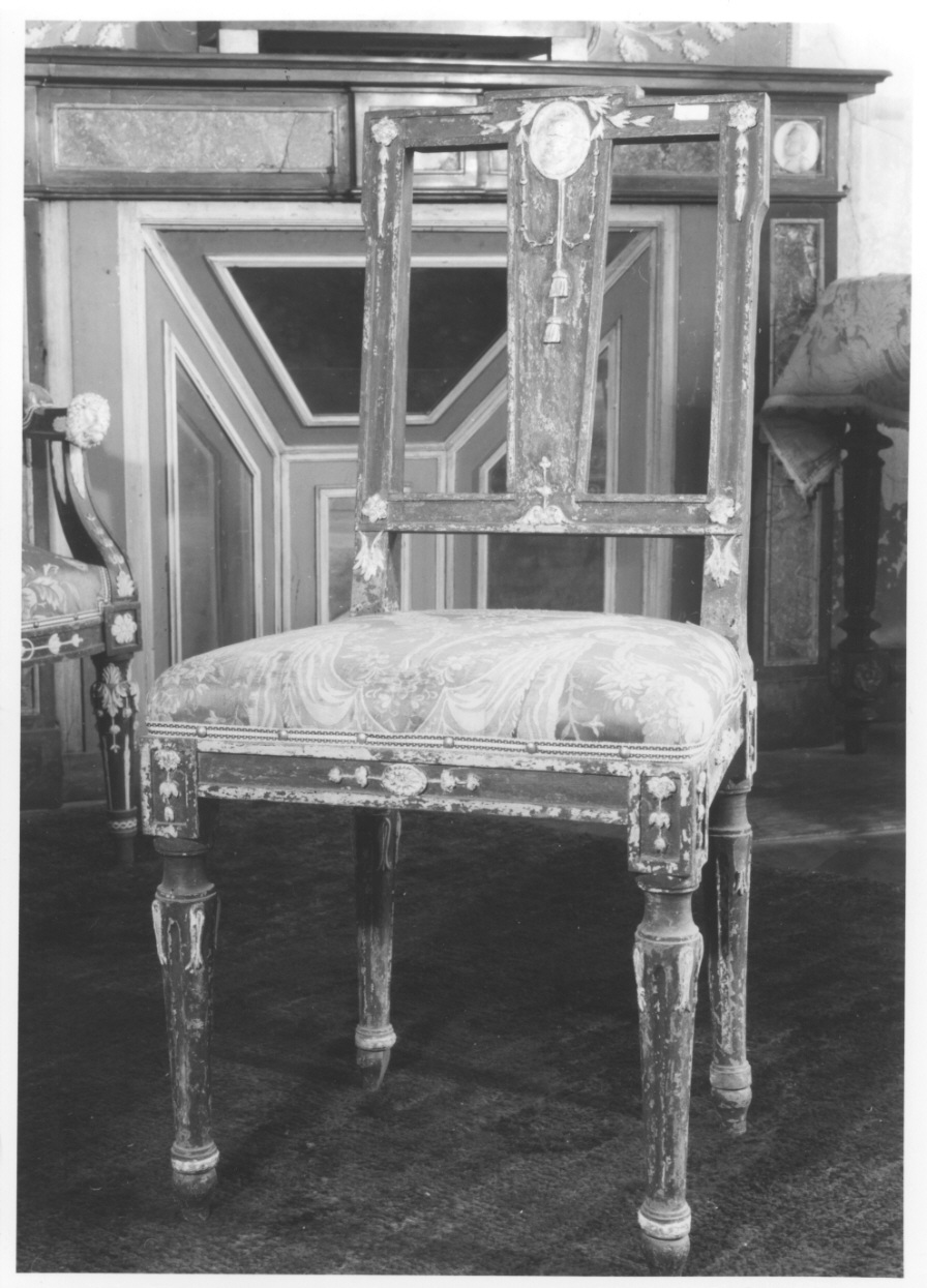 sedia, serie di Bonzanigo Giuseppe Maria (maniera) (primo quarto sec. XIX)