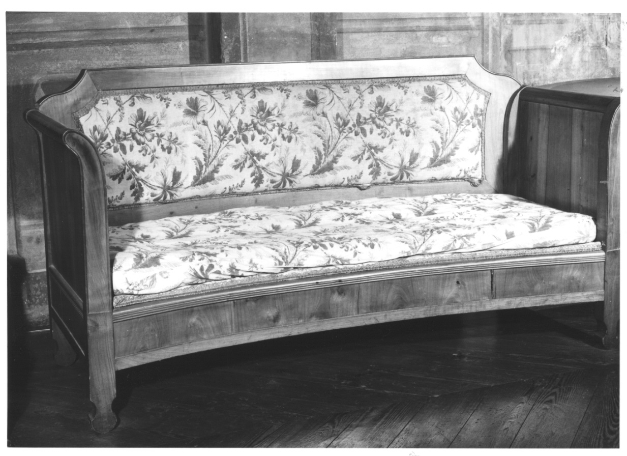 sofà, opera isolata - bottega piemontese (prima metà sec. XIX)