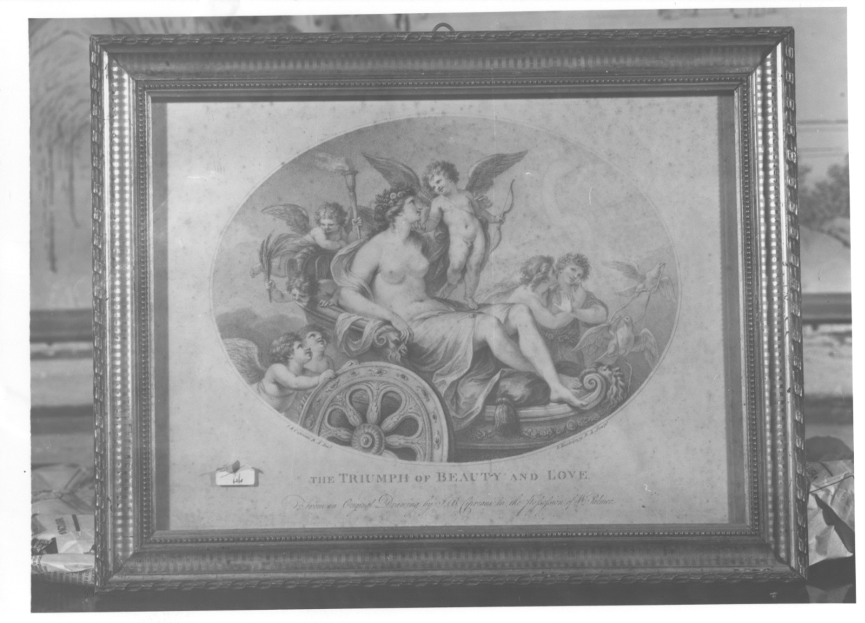 trionfo di Venere (stampa) di Bartolozzi Francesco, Cipriani Giovanni Battista (sec. XVIII)