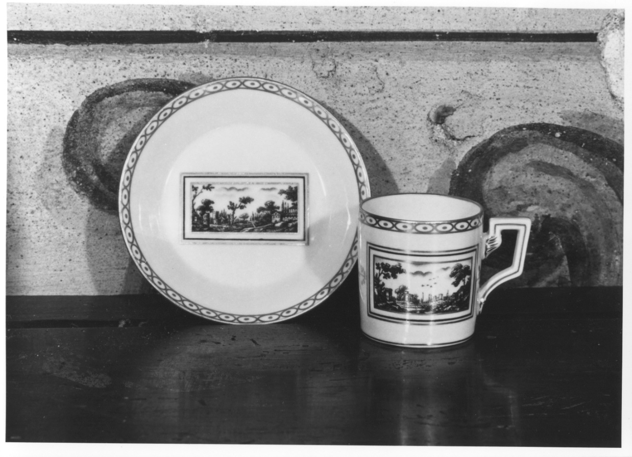 servizio da thè, serie di Richard Ginori Società Ceramica (prima metà sec. XX)