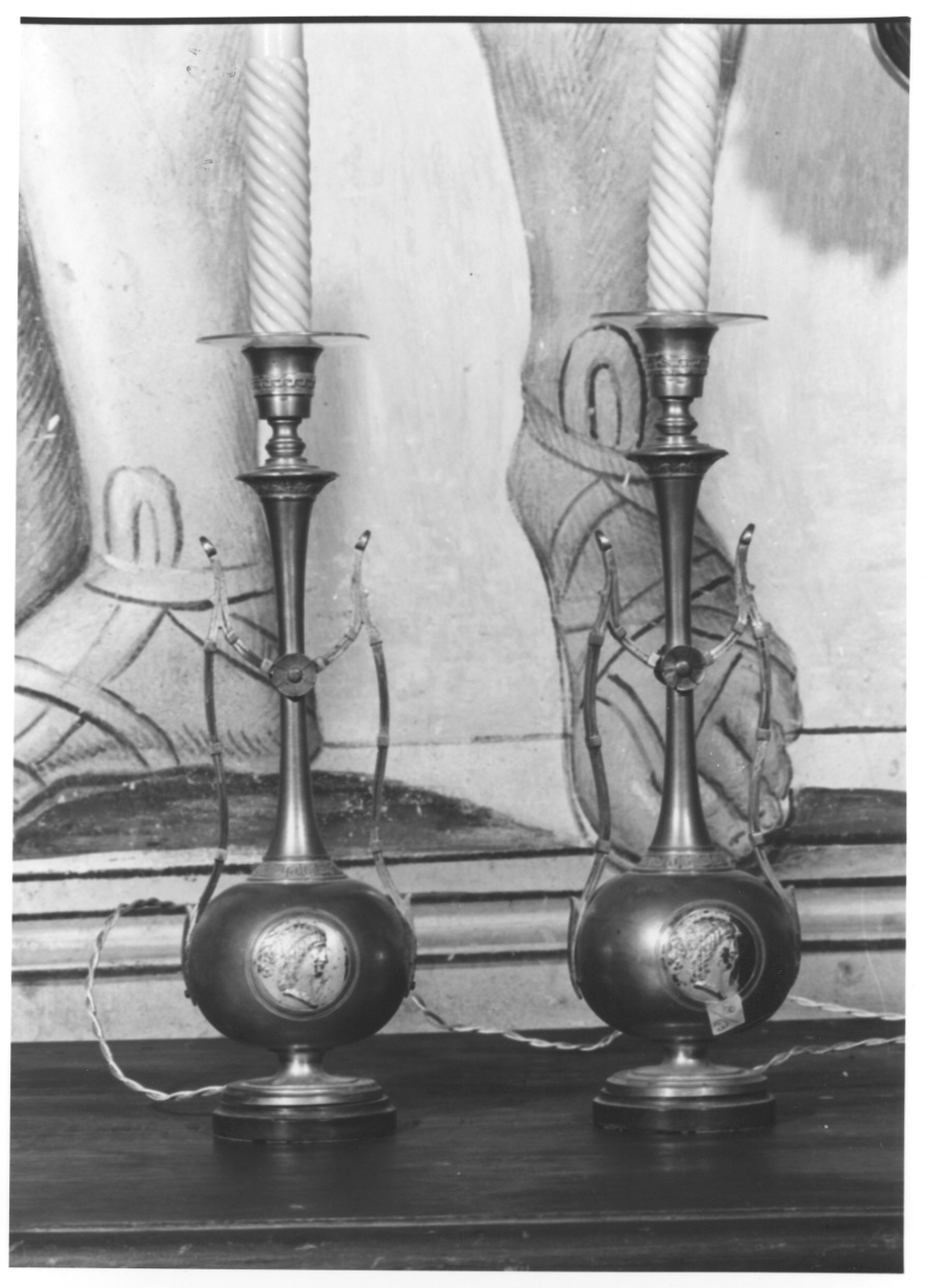 candeliere, serie - produzione europea (fine/inizio secc. XIX/ XX)