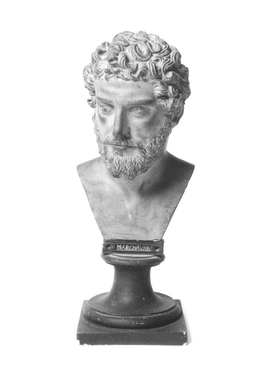 ritratto d'uomo (busto, opera isolata) - manifattura piemontese (?) (ultimo quarto sec. XVIII)