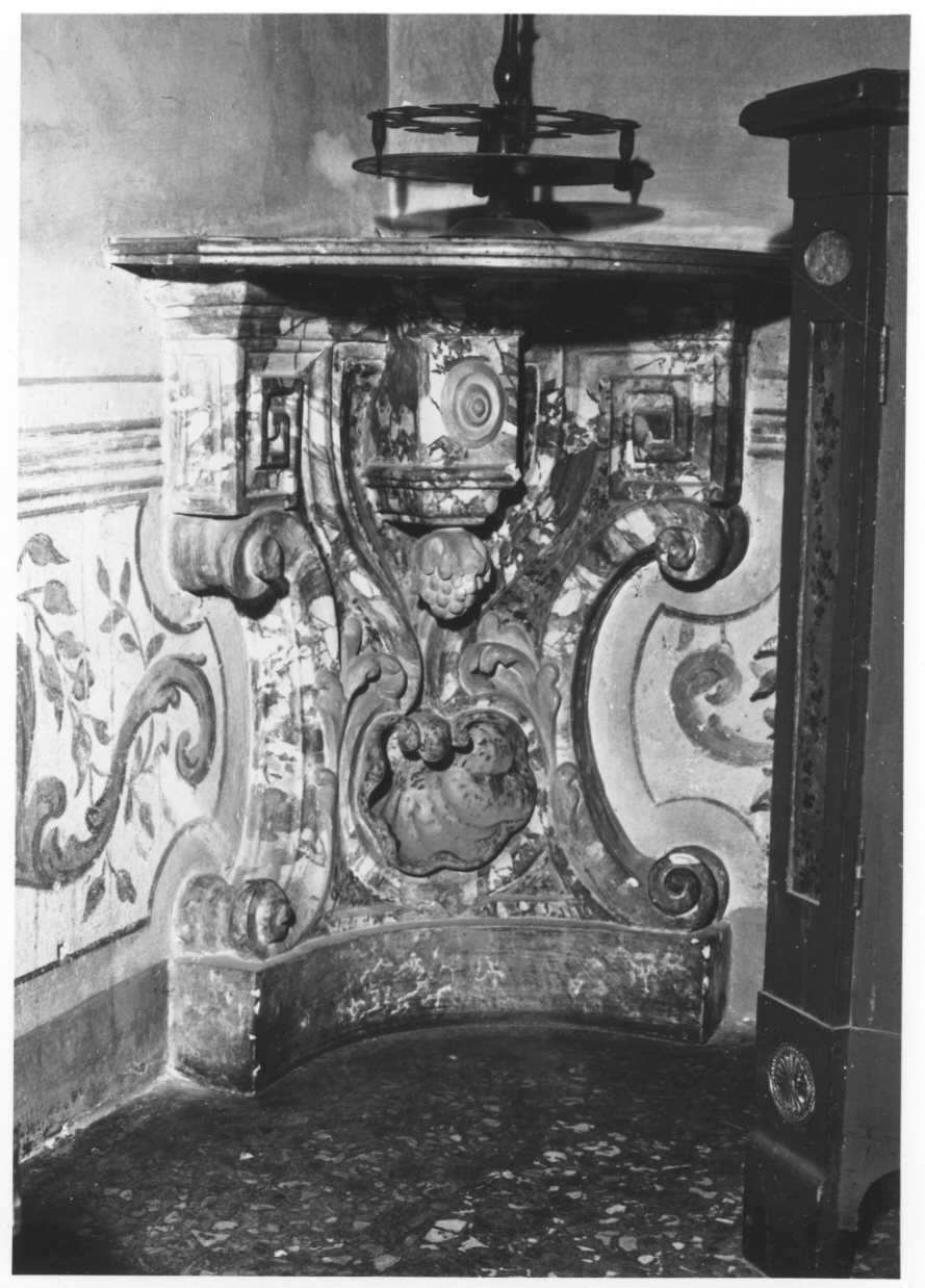 console, serie - bottega piemontese (seconda metà sec. XVIII)