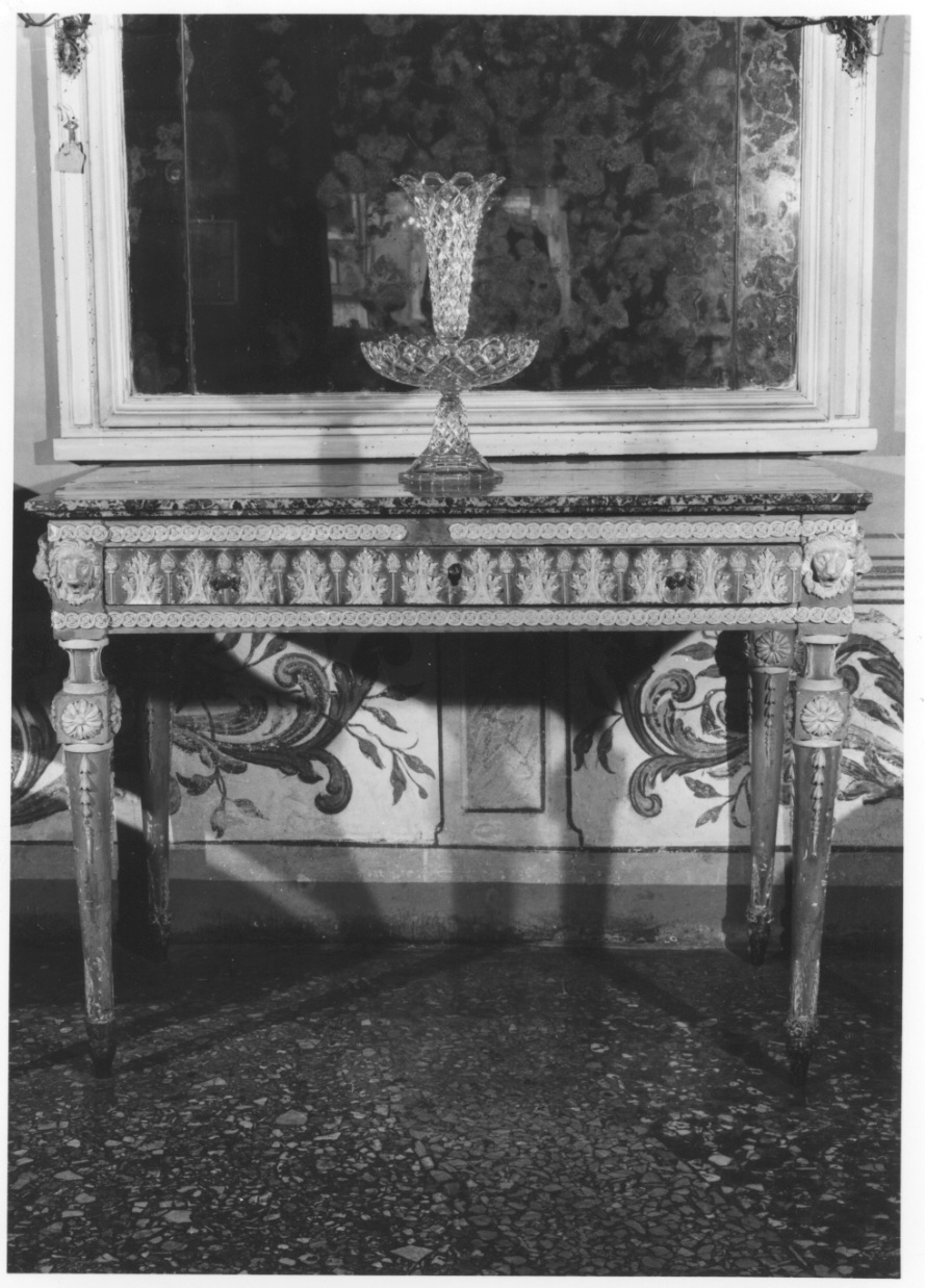 console, serie - bottega piemontese (ultimo quarto sec. XVIII)
