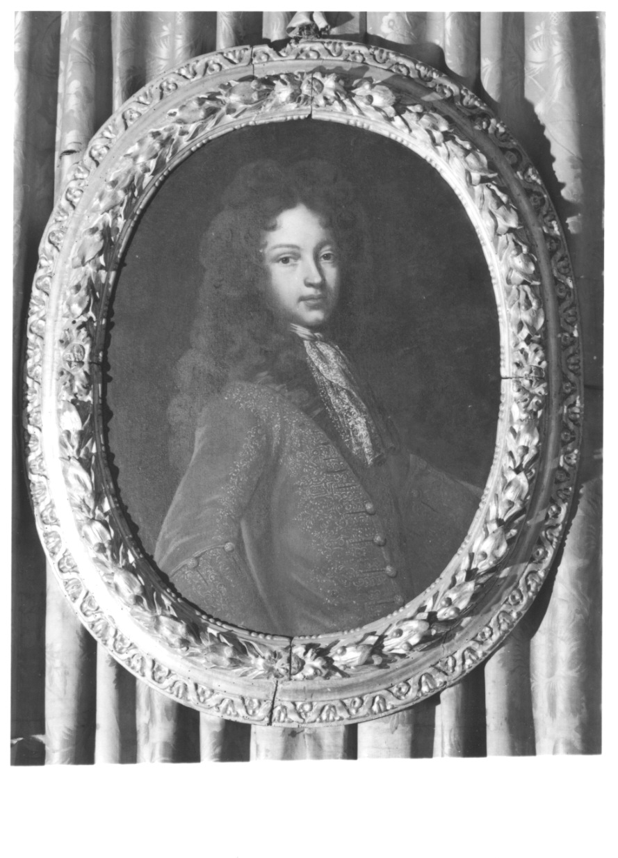 ritratto d'uomo (dipinto, elemento d'insieme) - ambito francese (?) (seconda metà sec. XVII)